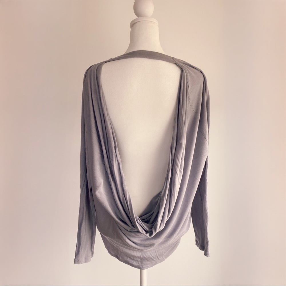 Soft Gray Backless Top By Express - image 2